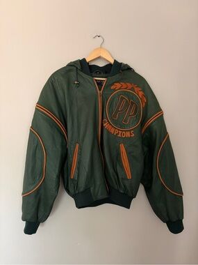 Vintage Marc Buchanan Pelle Pelle soda club 100% leather jacket